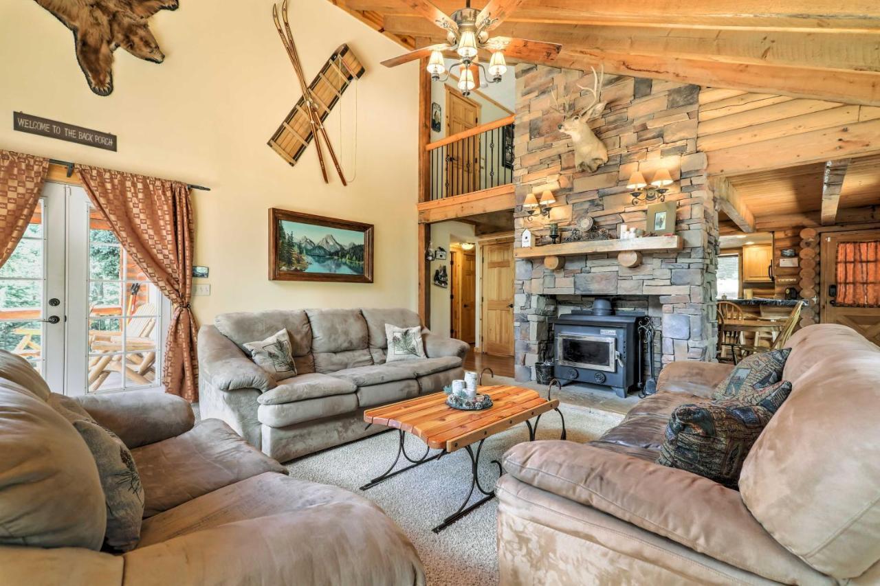 Cozy Utah Cabin With Deck And Fire Pit! Duck Creek Village Kültér fotó